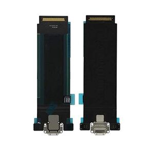 OEM Replacement for iPad Pro 12.9 inch 2nd Gen A1670 Charging Port USB Charger Dock Connector Flex Cable Ribbon (WiFi Version) USA (Black)