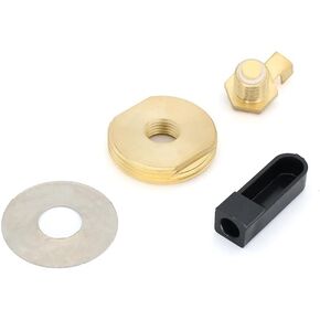 2 Pcs Vehicle NMO Antenna Mount Repairment Kit Adapter Set 3/8 Hole Mount Coaxial Connector Adapter Crimp Solder for Cable RG58 for Vehicle Antenna Mount