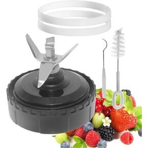 استبدال Blender Blade لـ Ninja ، 6 قطع غيار استبدال Blender Blender متوافقة مع BL660 BL770 BL663 BL663CO BL665Q BL740 BL771 BL772 BL773CO BL740 ، BLADE FIT FIT NINJA 16OZ CUP CUP
