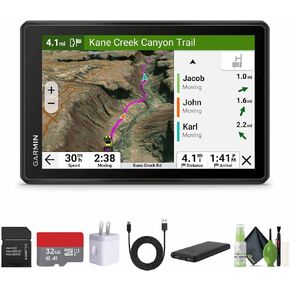 Garmin Tread 2 - Overland Edition, Rugged 8-inch Touchscreen All-Terrain GPS Navigator, Trail Routing, Satellite Imagery, for Off-The-Grid Travels Navigation Bundle with 32GB Memory Card + More