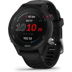 Garmin Forerunner 255S Music, Smaller GPS Running Smartwatch with Music, Advanced Insights, Long-Lasting Battery, Black (Reed), 41 MM (Renewed)
