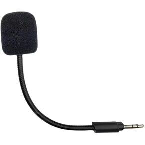 Microphone Replacement 3.5mm Microphone for G233 G433 GRPO Noise Cancelling Boom Microphone Windproof Sponge Covers