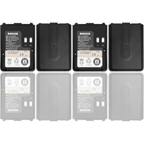(4PCS) PB-42 Battery PB-42L [2025 New Version] for Kenwood TH-F7E TH-F6A TH-F6 TH-F7 TH-F7A TH-FTE PB-42Li PB-42XL Battery