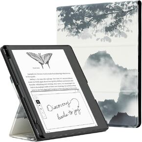 COBAK Stand Case for Kindle Scribe - غطاء جلدي متميز مع حامل القلم ، النوم التلقائي/الاستيقاظ - متوافق مع كاتب Kindle 10.2 بوصة (2022/2024)