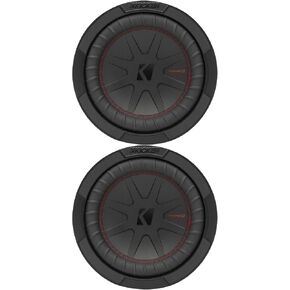 Kicker 8 "600 واط ذروة الطاقة 2 أوم مضخم صوت CAR DVC (زوج)