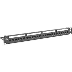 Hubbell HP5E24E 24 Port Patch Panel Category 5e, Universal, Eco