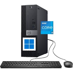 Dell OptiPlex 7050 SFF Desktop Computer Win11, 7050 SFF PC Core i5-6500 3.2GHz CPU, 16GB RAM, 512GB SSD (Renewed)