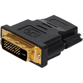 ذكر DVI-D إلى HDMI أنثى 24+1 دبوس محول شاشة