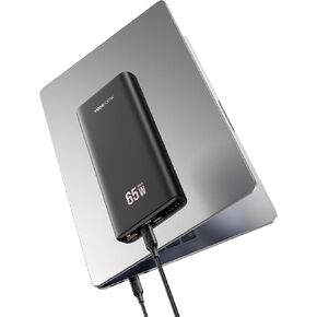 VEEKTOMX 100W Laptop Power Bank 20000mAh Fast Charging Portable Laptop Charger USB C PD 3.0 Battery Pack Compatible with iPhone 16/15/14 Pro Samsung MacBook Pro/Air iPad Steam Deck Camera etc