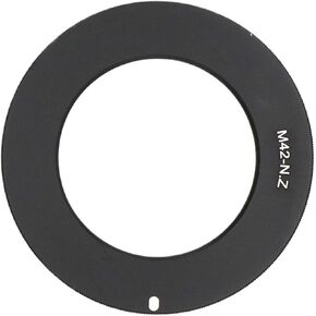 M42 Lens Mount Adapter Ring لكاميرا Nikon Z Series بدون مرآة ، 1 مم لمحول جبل العدسة النحيف لعدسة M42 إلى AI Z Mount