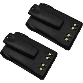 Mighty Max Battery JMNN4023 Replacement Battery with Clip for Motorola EX600 XLS - 2 Pack