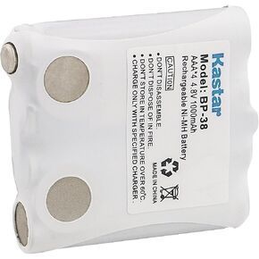 Kastar Ni-MH Battery BP-38 for Uniden BP-38 BP-39 BT-1013 BT-537 BP-40 FRS-008 Batteries and Two-Way Radios