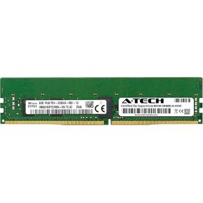 A-Tech 8GB RAM Replacement for Supermicro MEM-DR480LB-ER32 | DDR4 3200MHz PC4-25600 ECC RDIMM 1Rx8 1.2V 288-Pin Registered DIMM Memory Module HMA81GR7CJR8N-XN