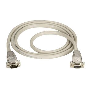 Black Box Network Services DB9 EXTENSION CABLE WITH EMI/RFI HOODS, EDN12H-0005-MF
