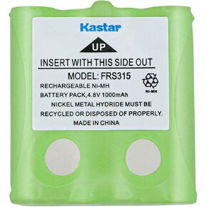 Kastar 2-Pack Two-Way Radio Battery 4.8V 1000mAh Replacement for Cobra MT900 PR1050-WX PR1050 PR1100 WX PR1100-WX PR1100 PR135 PR240 PR245 PR250-WX-C PR255-VP PR260-WX PR270 PR3000-DX