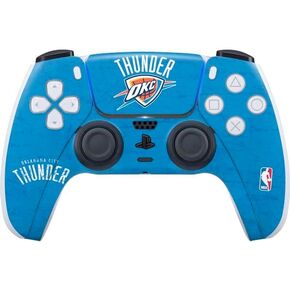 Skinit Decal Gaming Skin Compatible with PS5 Controller - Officially Licensed NBA Seattle Supersonics Retro Palms Design
