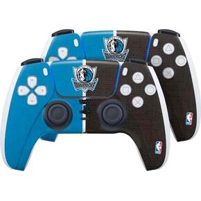 Skinit Skinit Gaming Gaming Skin متوافق مع وحدة التحكم PS5 - NBA Dallas Mavericks Digi Camo Design