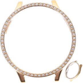 2pcs Bling Bling Watch Case Protector Watch Classic Glitter Shell Shiny Edges Full Protection Material