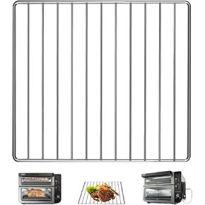 Wire Rack for Ninja DCT451 12 in 1 Smart Double Oven, 13''×12.4'' Stainless Steel Toaster Oven Replacement Parts Accessories Dehydrator Grill Rack for DCT601 DCT651 DCT401 DCT402BK Double Oven