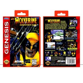 Wolverine: Adamantium Rage | (SGR) Sega Genesis - Game Case Only - No Game