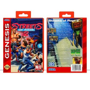 Streets of Rage 2 | (SGR) Sega Genesis - Game Case Only - No Game