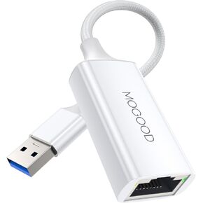USB 3.0 to Gigabit Ethernet Adapter, Ethernet to USB Adapter, RJ45 Wired LAN Internet for MacBook Air 2024, MacBook Pro 2024, Asus Day Selection 4 etc