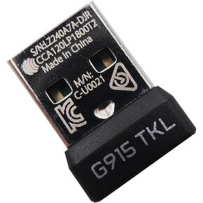 New USB Dongle Mouse Receiver Adapter Replacement for Logitech G915 TKL Lightspeed Wireless Mechanical Gaming Keyboard