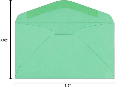 EnDoc 6 3/4 Colored Envelopes - 500 Pack - Pastel Cream - 3 5/8" x 6 1/2" Envelope, Letter Size, for Home, Offices, Holiday, Invoices and Mailings in Saudi Arabia