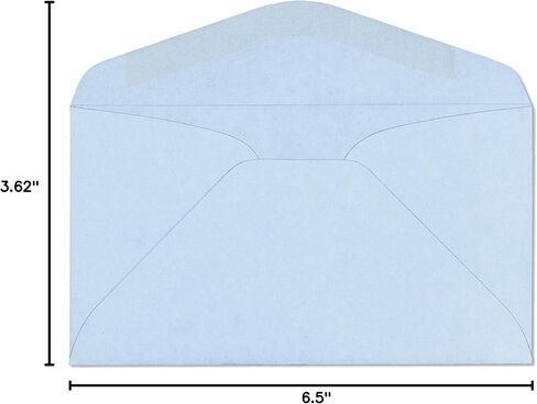 EnDoc 6 3/4 Colored Envelopes - 500 Pack - Pastel Cream - 3 5/8" x 6 1/2" Envelope, Letter Size, for Home, Offices, Holiday, Invoices and Mailings in Saudi Arabia