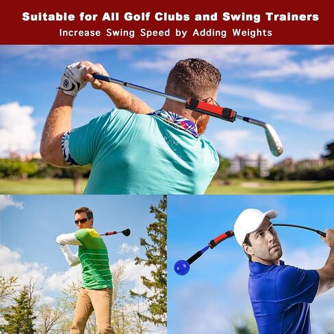 Golf Swing Weights Stripe Golf Club Weight for Practice, Training and Warm Up Golf Accessory Equipment Tool for Golf in Saudi Arabia