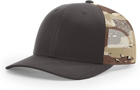 Richardson 112 Trucker Hat Structured Classic Adjustable 6 Panel Snapback Cap One Size Fits Most Adults, Men, Women or Youth in Saudi Arabia