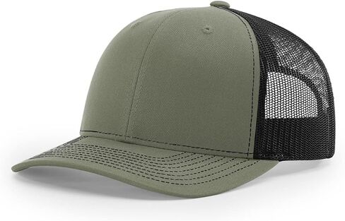 Richardson 112 Trucker Hat Structured Classic Adjustable 6 Panel Snapback Cap One Size Fits Most Adults, Men, Women or Youth in Saudi Arabia