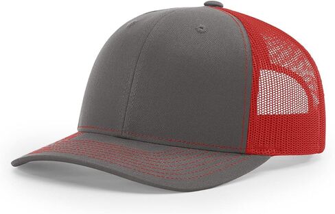 Richardson 112 Trucker Hat Structured Classic Adjustable 6 Panel Snapback Cap One Size Fits Most Adults, Men, Women or Youth in Saudi Arabia