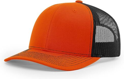 Richardson 112 Trucker Hat Structured Classic Adjustable 6 Panel Snapback Cap One Size Fits Most Adults, Men, Women or Youth in Saudi Arabia