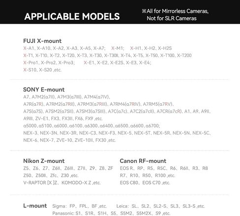 Ttartisan 35mm T2.1 Dual Bokeh Cine Lens متوافقة مع Nikon Z Mount Full Frame Must Forction Lenses Z5 Z6 Z6II Z6III Z7II ZFC Z30 Z50II Z9 ZF ZF in Saudi Arabia