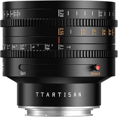 Ttartisan 35mm T2.1 Dual Bokeh Cine Lens متوافقة مع Nikon Z Mount Full Frame Must Forction Lenses Z5 Z6 Z6II Z6III Z7II ZFC Z30 Z50II Z9 ZF ZF in Saudi Arabia