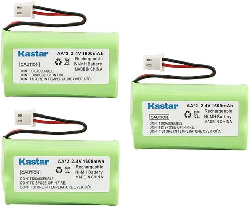 Kastar 4-Pack Battery Replacement for Vtech CS612952, CS612954, CS-6128, CS-6128-31, CS-6128-32, CS-6128-41, CS-6128-42, CS-6129, CS-6129-2, CS-6129-3, CS-6129-31, CS-6129-32, CS-6129-41, CS-6129-52 in Saudi Arabia