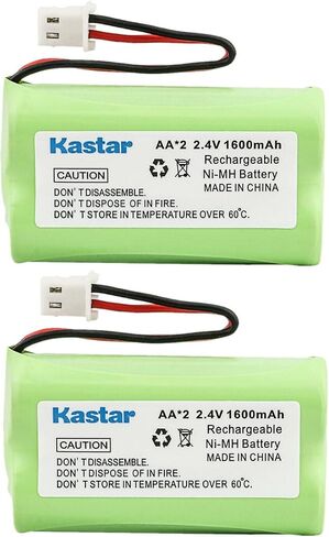 Kastar 4-Pack Battery Replacement for Vtech CS612952, CS612954, CS-6128, CS-6128-31, CS-6128-32, CS-6128-41, CS-6128-42, CS-6129, CS-6129-2, CS-6129-3, CS-6129-31, CS-6129-32, CS-6129-41, CS-6129-52 in Saudi Arabia