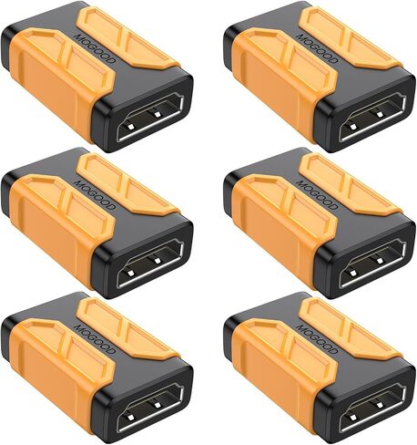 HDMI Coupler 8K, HDMI 2.1 Female to Female Adapter, Support 3D 8K@60Hz/4K@120Hz UHD HDR eARC for Cinema, projectors, TV, PC, Monitor, Game Console, 2 Pack in Saudi Arabia