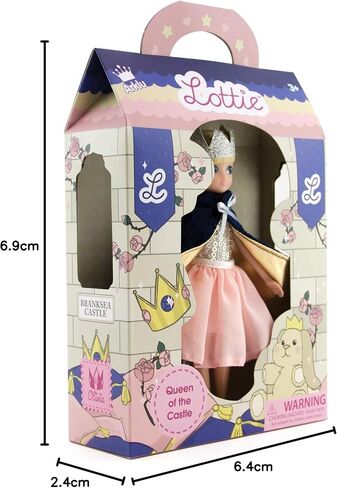 Lottie Queen of The Castle | Queen Doll | Doll Dress Up | Princess Dolls for Girls and Boys | Royal Dolls | in Kuwait