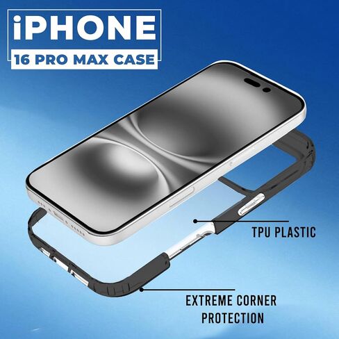 Case for iPhone 16 : Ultra-Slim Shockproof Liquid Silicone Cover with Soft Anti-Scratch Microfiber Lining in Kuwait