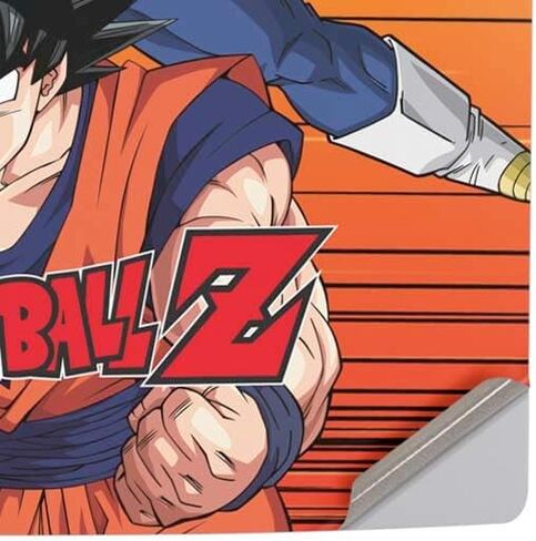 Skinit Decal Gaming Skin Compatible with PS5 Slim Disk Console - Officially Licensed Dragon Ball Z Goku & Vegeta Design in Saudi Arabia