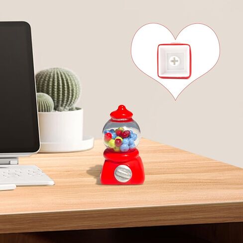 Keycap Funny Funny Funny ، Gashapon Machine 3D Artisan Keycap ، Machine Machine Clay ESC Caps Caps Personalized Presectization Key Caps للوحة مفاتيح ألعاب MX Cherry MX (أحمر) in Kuwait