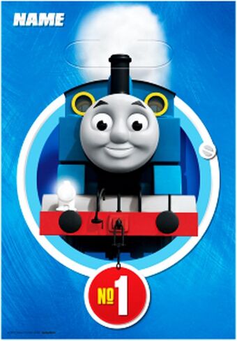 Thomas All Aboard Jumbo Add-An-Age Letter Multicolor Paper Banner - 10.5' x 10" (Pack Of 1) - Perfect For Birthdays & Train-themed Celebrations in Saudi Arabia