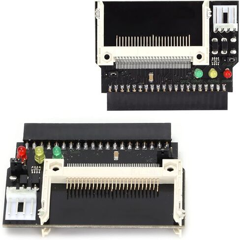 IDE 40Pin CF to IDE Converter Module Sturdy Adapter with LED Indicators for Hard Disk Drive 5.0V/3.3V, for Data Storage Upgrade Material: PCB (Dual use) in Kuwait
