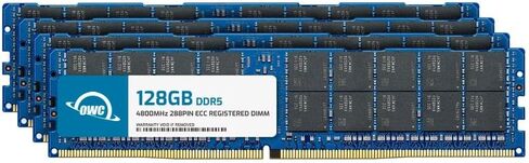 OWC 128GB (2x64GB) DDR5 4800 PC5-38400 CL40 2Rx4 288-pin 1.1V ECC Registered RDIMM Memory RAM Module Upgrade Kit Compatible with Dell EMC PowerEdge C6600 C6620 MX760C R660 R6615 in Kuwait