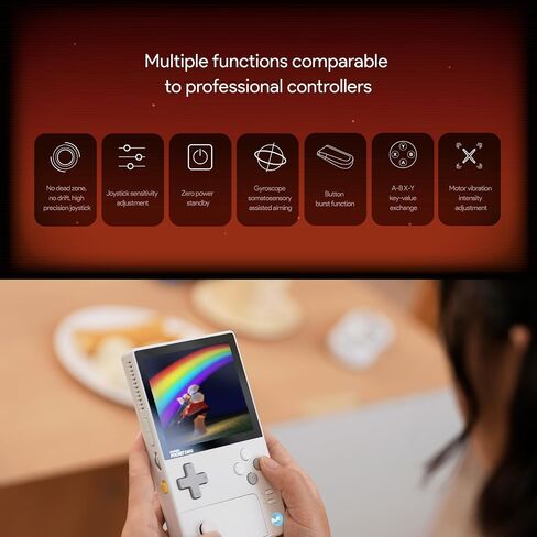 AYA NEO Pocket DMG: Handheld Gaming Console with 3.92" OLED Display, 12GB RAM, 256GB Storage, Wi-Fi 6, Bluetooth 5.3, Snapdragon G3x Gen 2, Android 13, 6000mAh Battery in Saudi Arabia