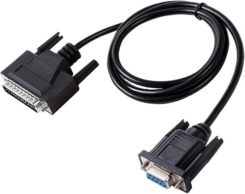 RS232/USB A 2.0 to D-sub 25pin Male Program Cable for Teledyne ISCO D-Series USB Pump Controllers P/N 68-1247-504 480-7996-00(1M,USB A -DB25 Male) in Kuwait