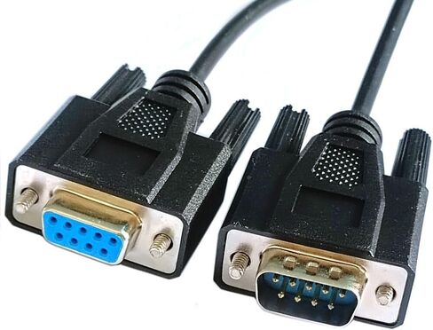 940-0024 DB9F RS232 to DB9M Communication Cable for APC Smart-UPS SUA1000 SUA1500 Serial Cable, 6FT,Black(Replacement Cable) in Kuwait