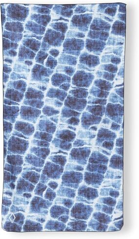 منشفة نوماديكس خفيفة الوزن - سريعة الجفاف وخفيفة الوزن للغاية - مثالية كمنشفة حزمة لتوفير المساحة - مصنوعة من مواد معاد تدويرها - بارتون أزرق داكن - 30x54 in Kuwait